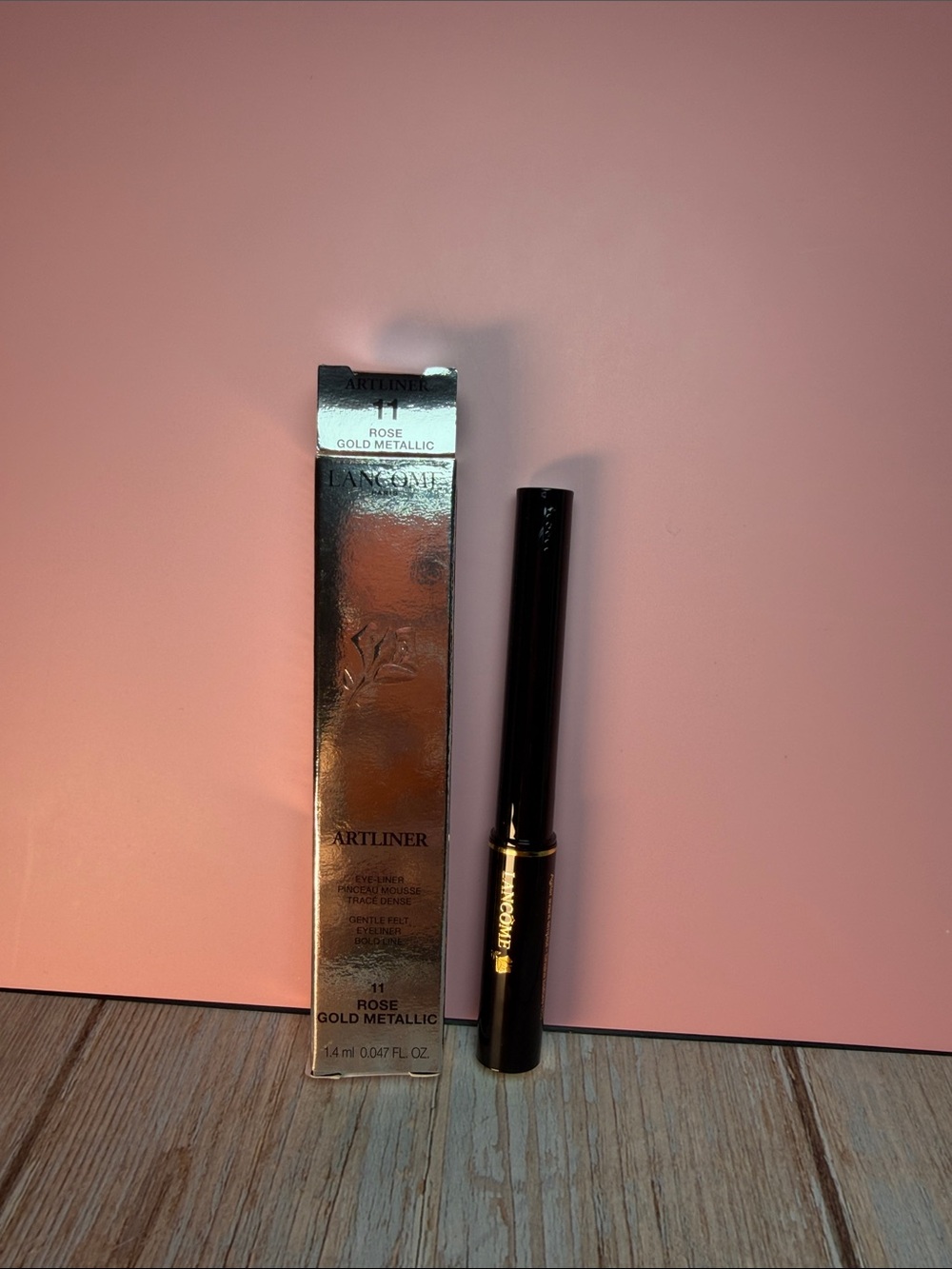 Lancôme Artliner Liquid Eyeliner in Rose Gold Metallic